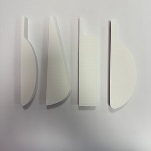 Forma bigodini laterlali (21 cm) 4 pezzi